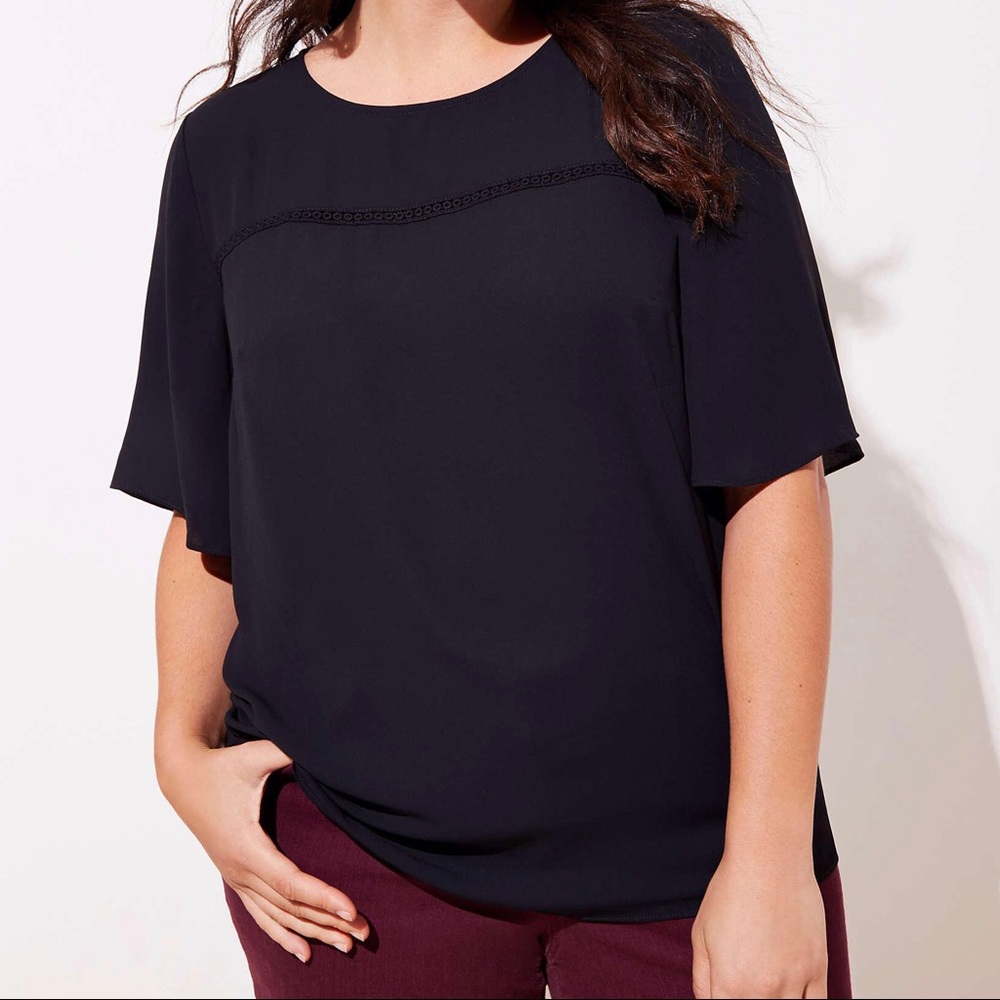 LOFT Lace Blouse